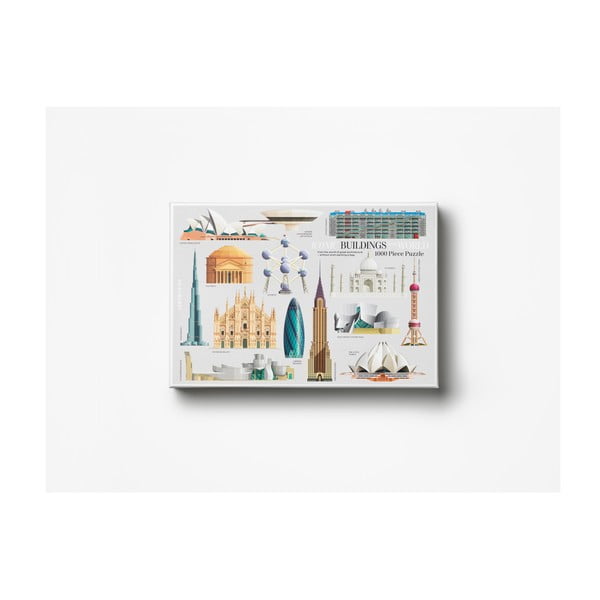 Puzle (1000 gab.) Iconic Buildings – Printworks-image-1