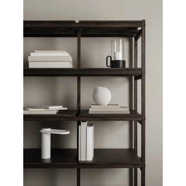 Gaiši pelēka porcelāna vāze (augstums 14 cm) Nona – Blomus-image-4