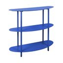Zils metāla plaukts 90x82x28 cm Cool Retro – Leitmotiv
