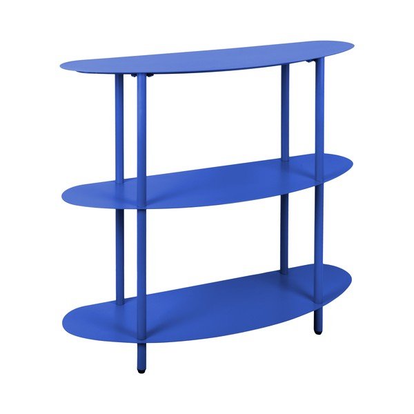 Zils metāla plaukts 90x82x28 cm Cool Retro – Leitmotiv