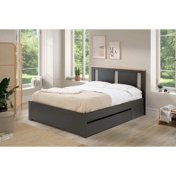 Antracīta pelēka atvilktne 137 x 147 cm Enara – Marckeric-image-1