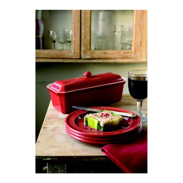 Sarkanā bagetes veidne Emile Henry-image-2