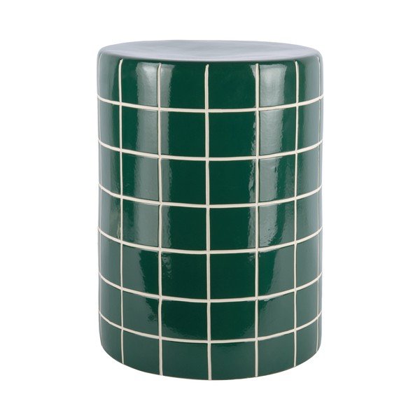 Keramikas apaļš sānu galdiņš ø 33 cm Retro Tiles – Leitmotiv