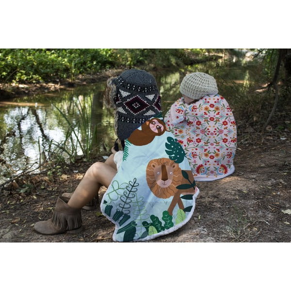 Pleds Little Nice Things Mexican Flowers, 130 x 170 cm-image-1