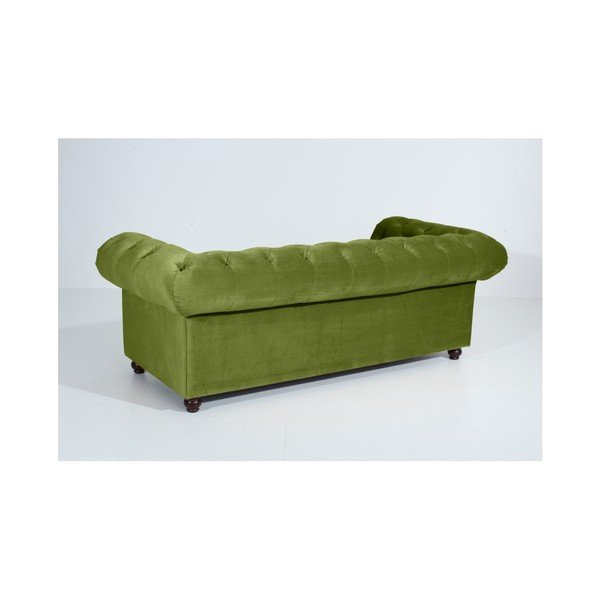 Zaļš dīvāns Max Winzer Orleans Velvet, 216 cm-image-4