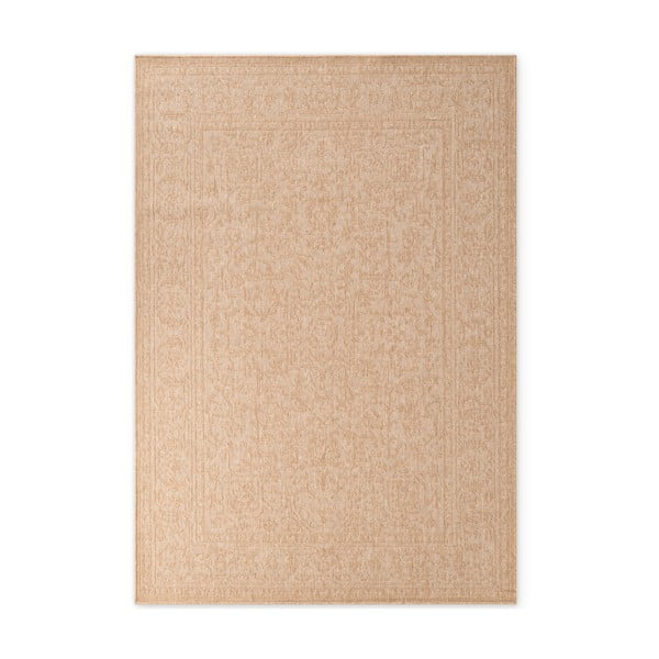 Bēšs/ziloņkaula krāsas iekštelpu un āra paklājs 160x230 cm Duet Kona – NORTHRUGS