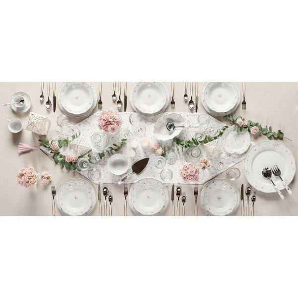 Piekarināma porcelāna dekorācija Brandani Nonna Rosa, ø 20 cm-image-1