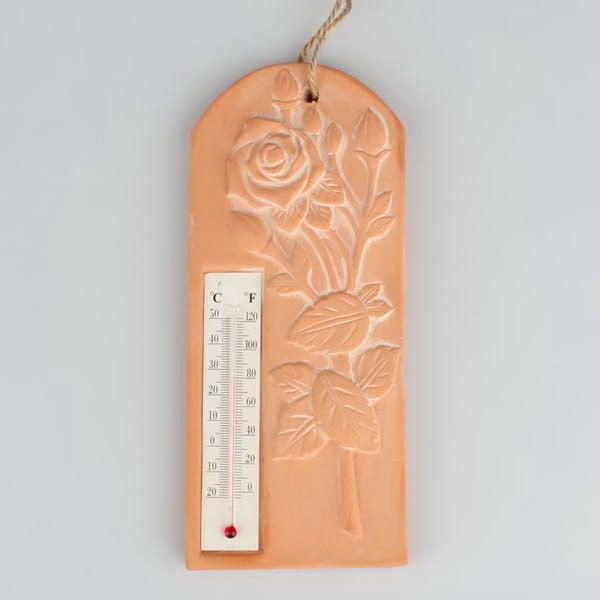 Dakls Belle Rose keramikas termometrs