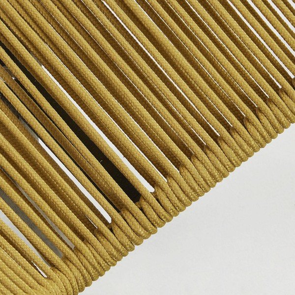 2 sinepju dzelteno krēslu komplekts La Forma Glendon-image-1
