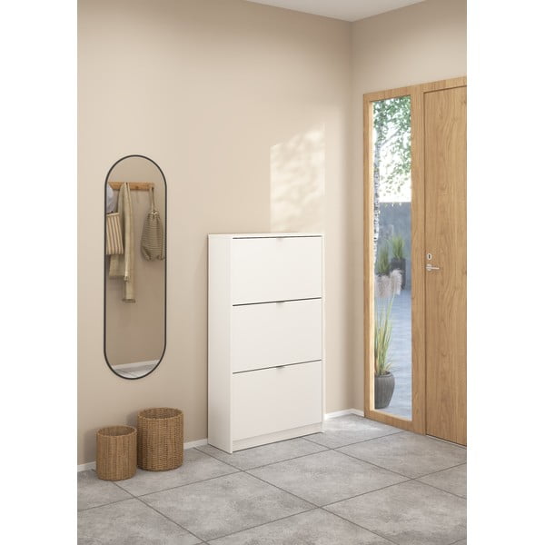 Balts atverams apavu plaukts Shoes – Tvilum-image-1