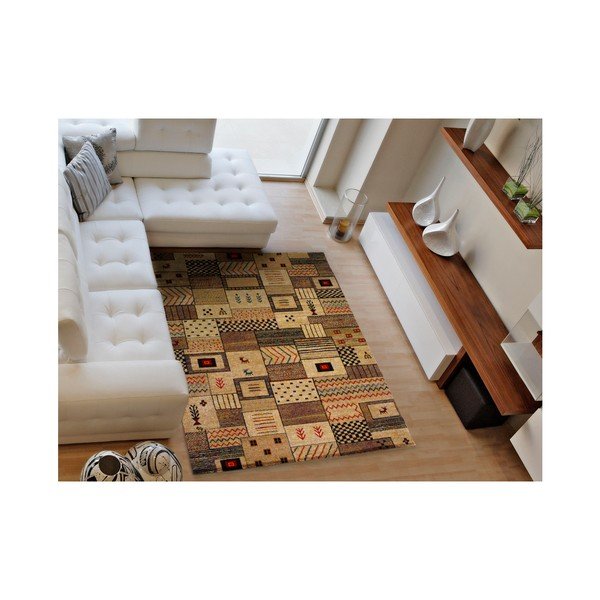 Brūns un bēšs paklājs Universal Mitra Beige, 120 x 170 cm-image-2