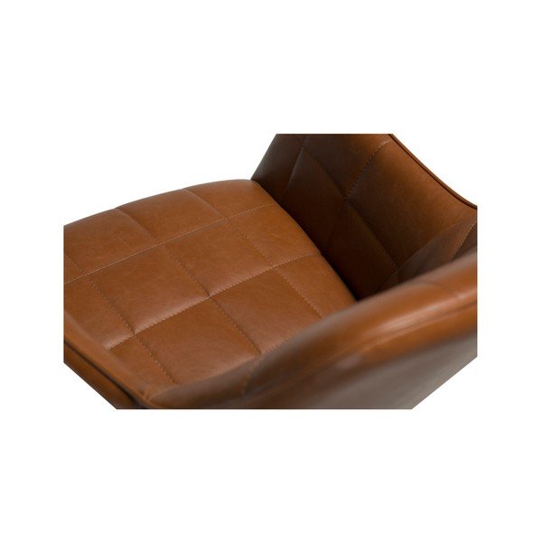 Brūns mākslīgās ādas krēsls DAN-FORM Denmark Embrace Vintage-image-3