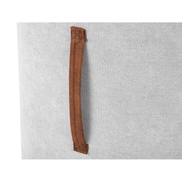 Gaiši pelēks pufs Kooko Home Motion, ø 40 cm-image-4