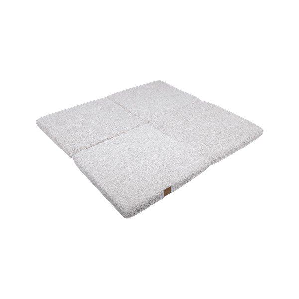 Balts bērnu rotaļu paklājiņš 120x120 cm – Meowbaby