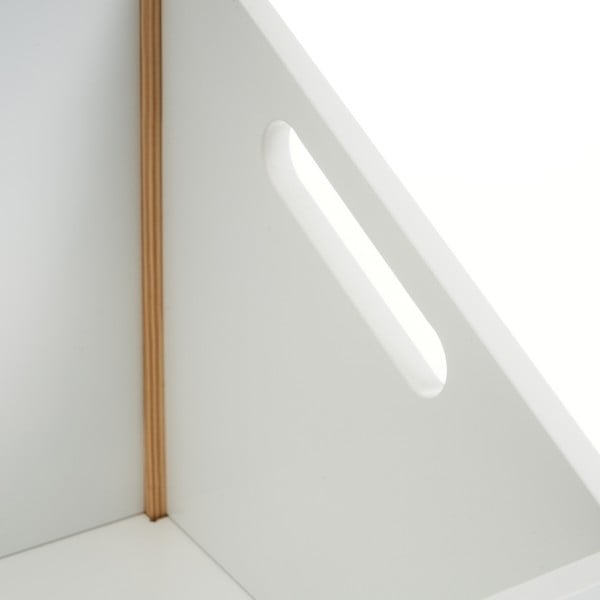 Balts bērnu grāmatu plaukts 63x42 cm – Casa Selección-image-3