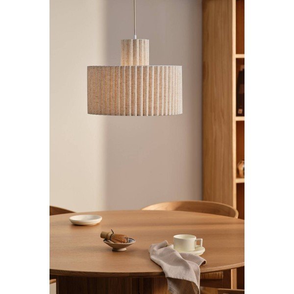 Bēša lina piekaramā lampa ø 40 cm Alina – Jotex-image-1