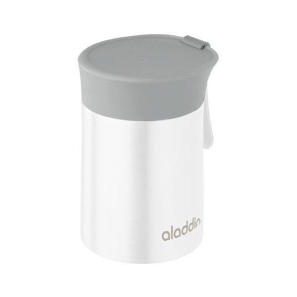 Nerūsējošā tērauda pārtikas termoss baltā krāsā Aladdin, 400 ml