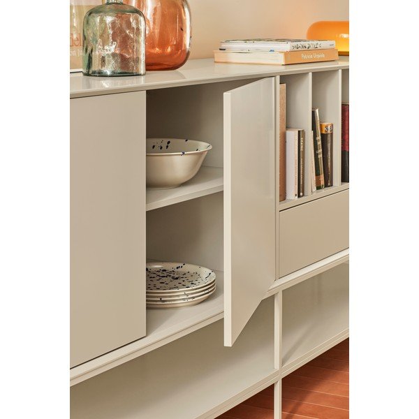 Melna kumode 220x98x45 cm Platt – Teulat-image-2