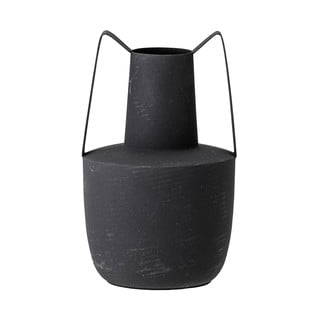 Melna metāla vāze Bloomingville Itamar, augstums 20,5 cm