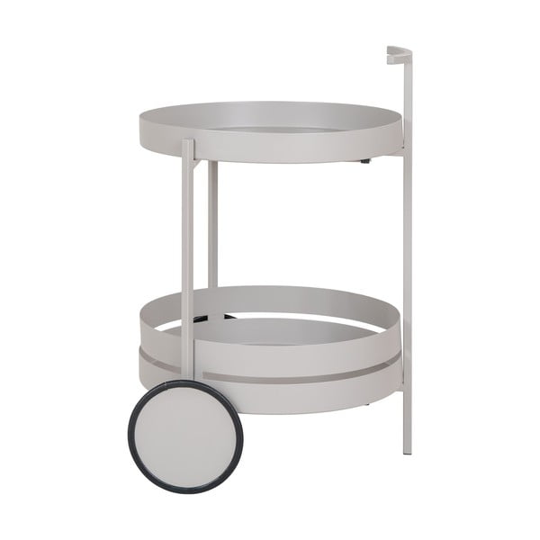 Metāla servēšanas galdiņš uz riteņiem 40x49,5 cm Beja – House Nordic