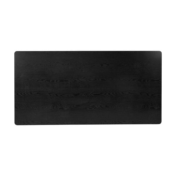 Melns ēdamgalds 90x180 cm Alto – Støraa-image-3