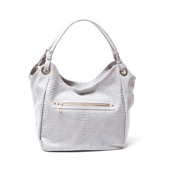 Ādas rokassoma Isabella Rhea 8006 Grigio-image-3