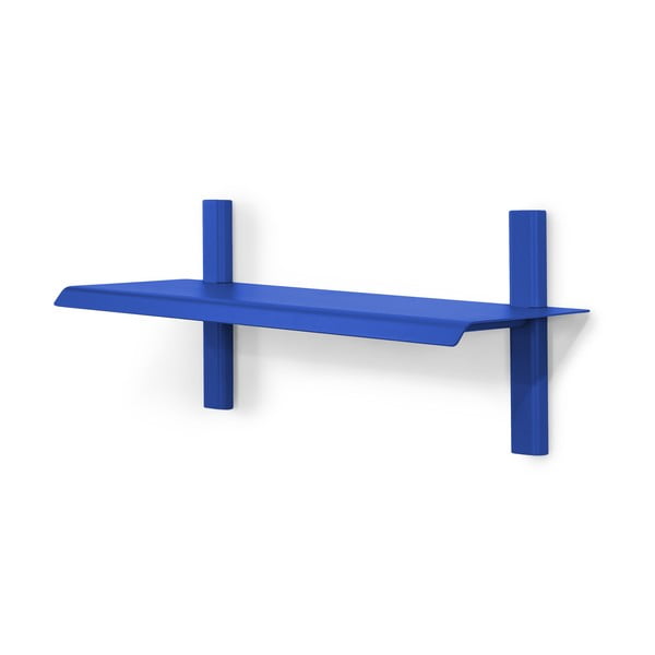 Zils metāla sienas plaukts 60 cm Hola – Spinder Design-image-2