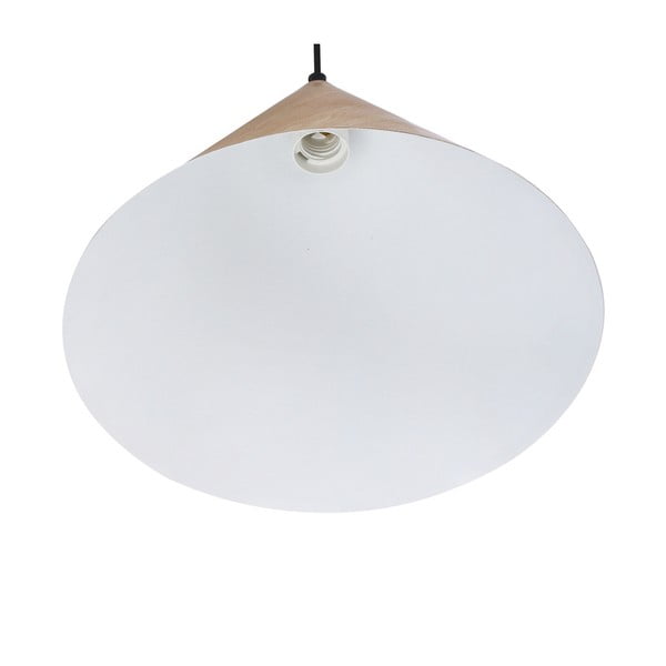 Brūna piekaramā lampa ar metāla abažūru ø 32 cm Dunca – Candellux Lighting-image-4