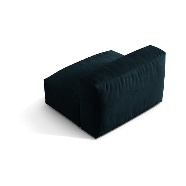 Tumši zila samta (vidējā moduļa) modulārā dīvāna daļa Martina – Micadoni -image-2