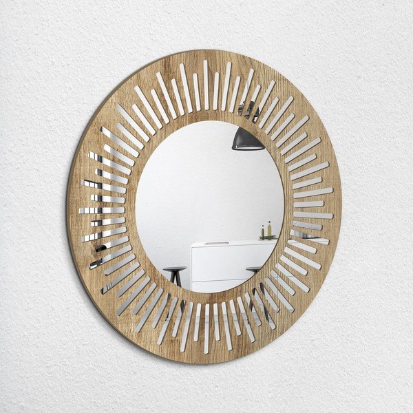 Sienas spogulis ø 50 cm Julie – Styler-image-3