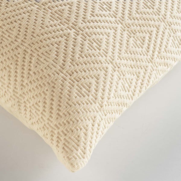 Kokvilnas spilvendrāna 40x40 cm Sylvia – douceur d'intérieur-image-1