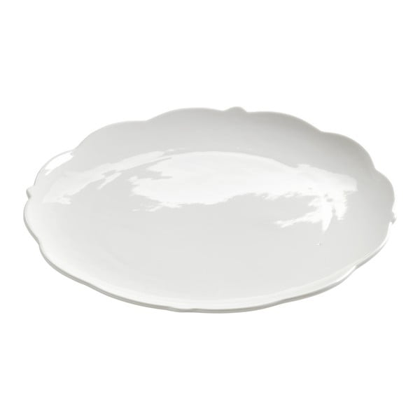 4 Maxwell & Williams White Rose porcelāna deserta šķīvju komplekts, ⌀ 19 cm