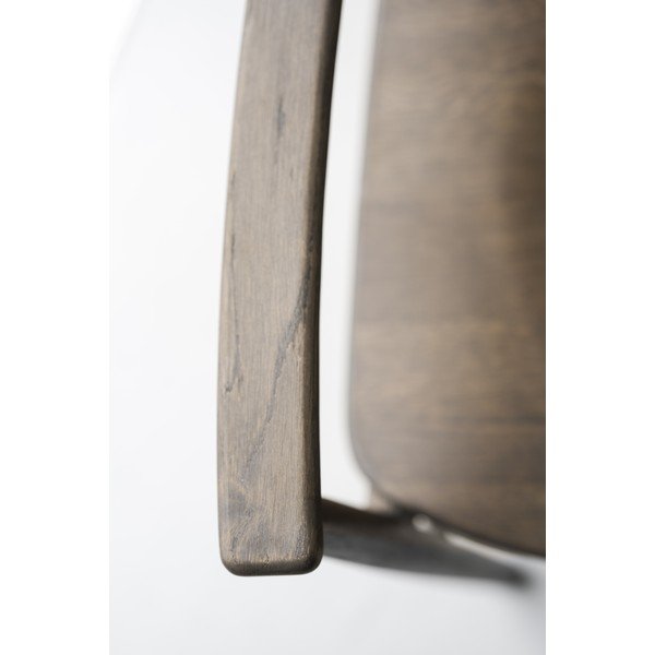 Tumši brūns ozola masīvkoka pusdienu krēsls Maidstone – Rowico-image-4