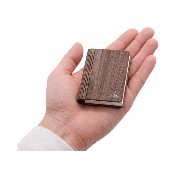 Tumša dabīga toņa pārvietojams gaismas dekors ar USB BookLight – Gingko