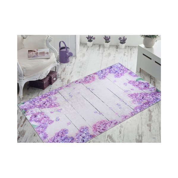 Izturīgs paklājs Vitaus Lavender Field, 80 x 120 cm