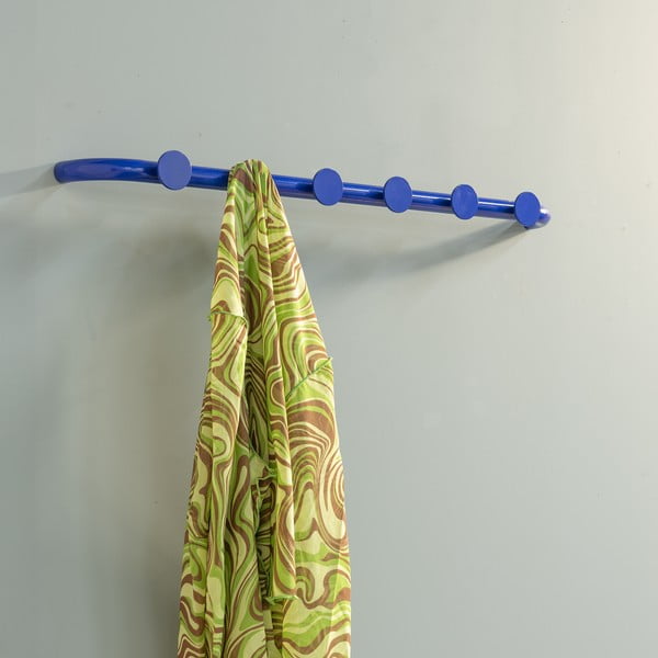 Zils metāla sienas pakaramais 75 cm Retro – Spinder Design-image-1