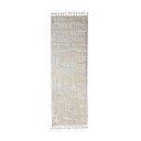Krēmkrāsas celiņa paklājs 80x300 cm Esra Cobbled – Flair Rugs
