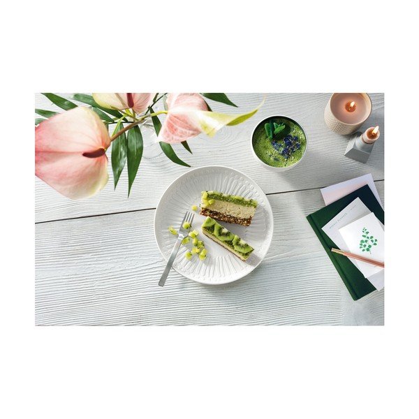 Balts porcelāna šķīvis Villeroy & Boch Blossom, ⌀ 24 cm-image-1