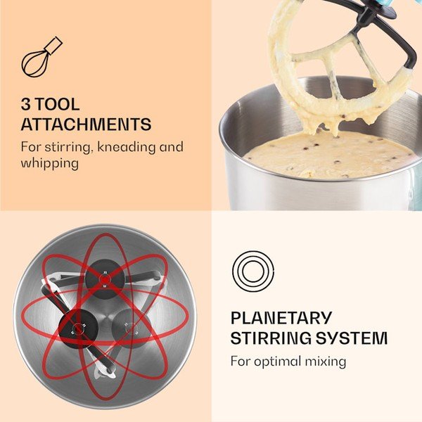 Zils virtuves kombains Klarstein Bella Elegance-image-3