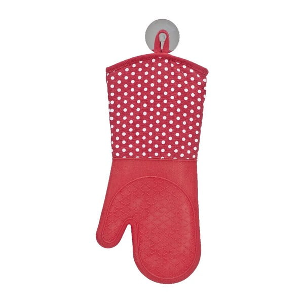 2 sarkanu silikona cimdu komplekts Wenko Oven-image-3