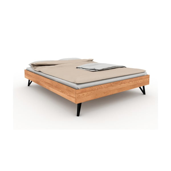 Divguļamā gulta no dižskābarža koka 200x200 cm Golo – The Beds