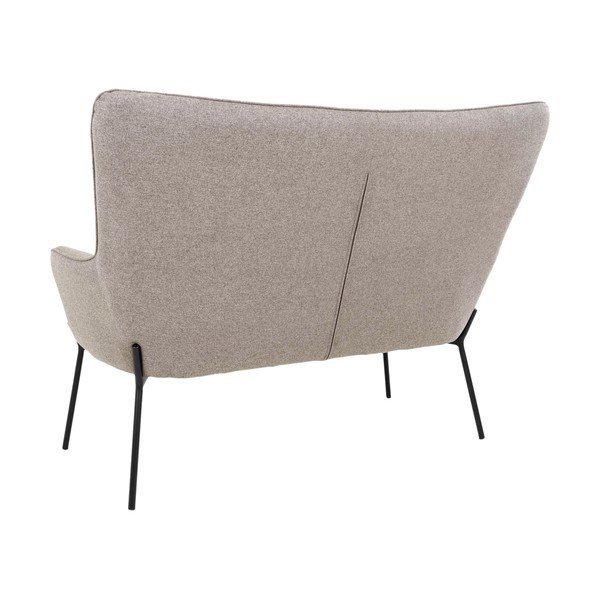 Bēšs dīvāns 128 cm Glasgow – House Nordic-image-2