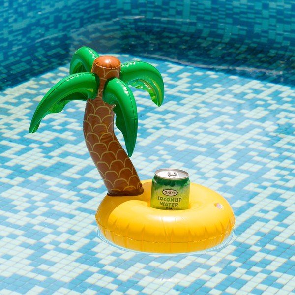 InnovaGoods Palmtree piepūšamais dzērienu gredzens-image-1