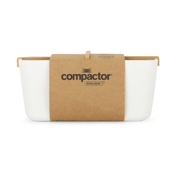 Balts vannas istabas organizators Compactor Ecologic, 21 x 8 cm-image-3