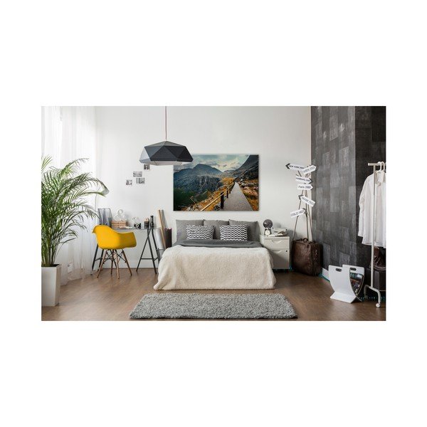 Styler Glasspik Skats Norvēģija Mountains, 80 x 120 cm-image-2