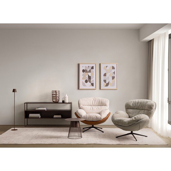 Tumši brūns konsoles galds ar stikla galda virsmu 30x140 cm Godric – Bizzotto-image-4