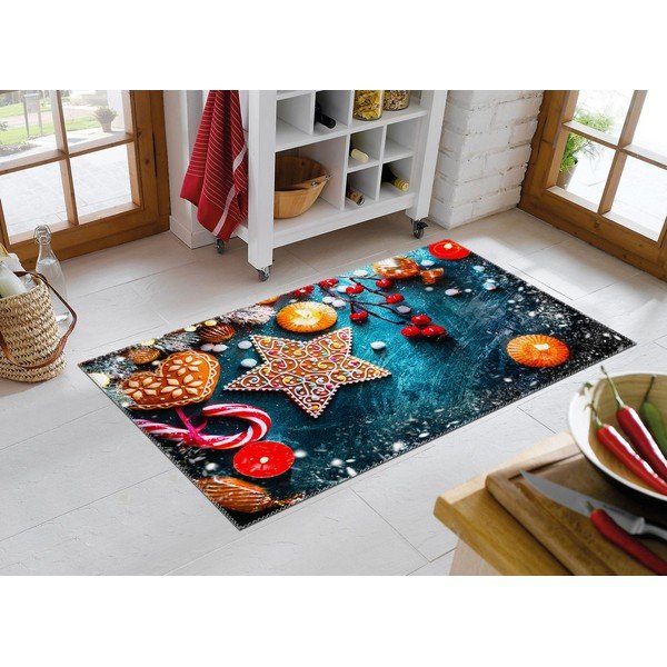 Paklājs Vitaus Ziemassvētku perioda zvaigžņu cepumi, 50 x 80 cm-image-1