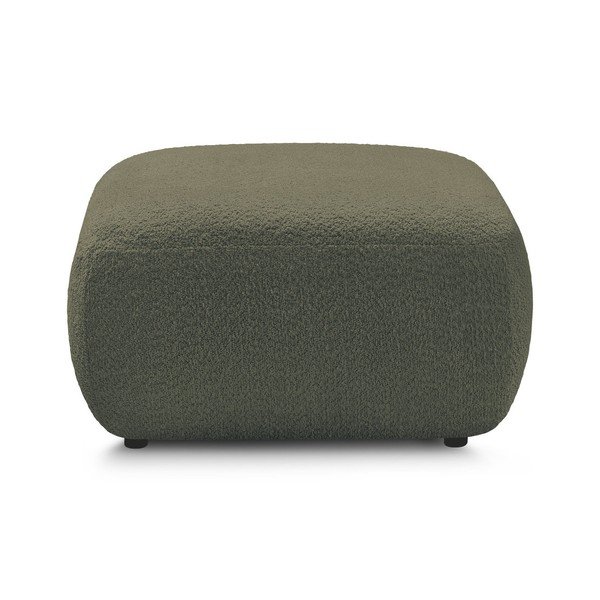 Zaļš kāju soliņš no buklē auduma Montaigne – Bobochic Paris