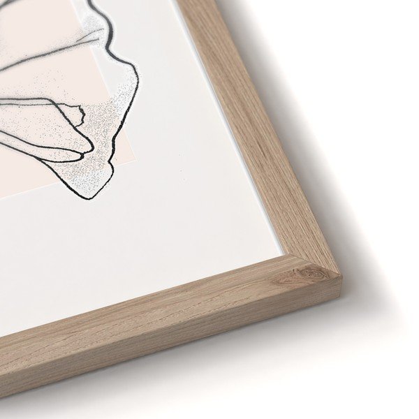 Drukātas gleznas (2 gab.) ar rāmi 30x40 cm Floral Set – Styler-image-4