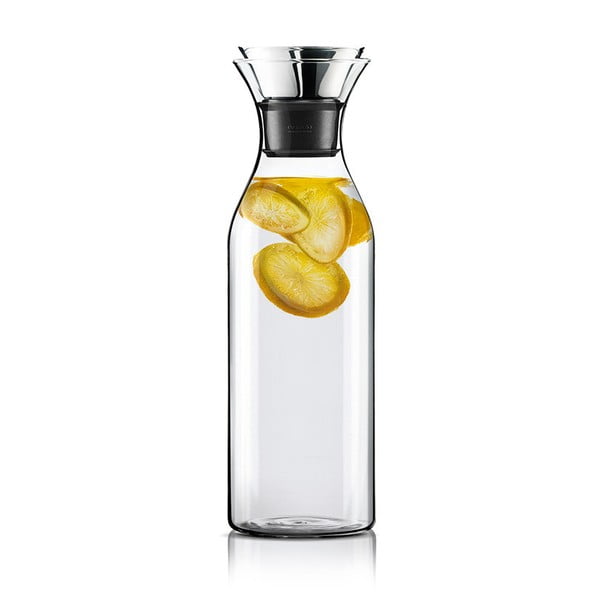 Ledusskapja karafe 1 l, plūškoka ziedi-image-3
